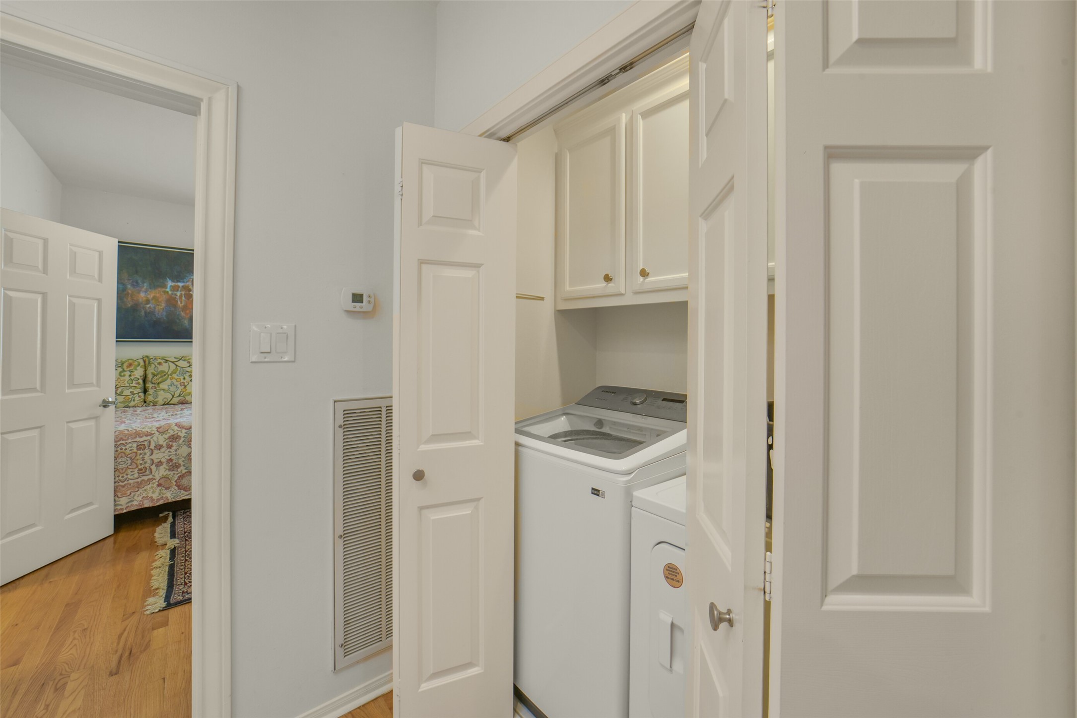 2026 Welch Street Houston, TX 77019 - Photo 17 of 28 washer and dryer space on third floor