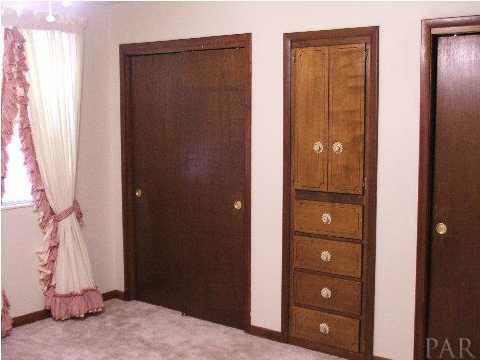 4839 Williams Road Pace, FL 32571 - Photo 7 of 17 ~ MASTER BEDROOM ~ DOUBLE CLOSETS ~ BUILT-IN'S ~
