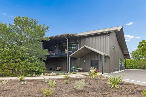 a house with a outdoor space