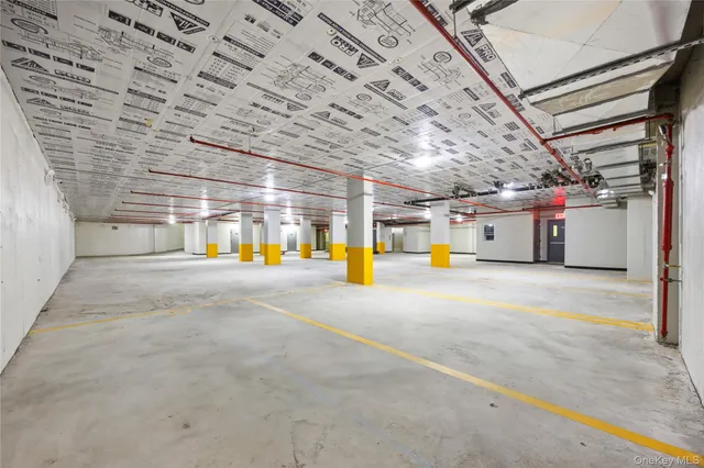 a view of hallway with closet