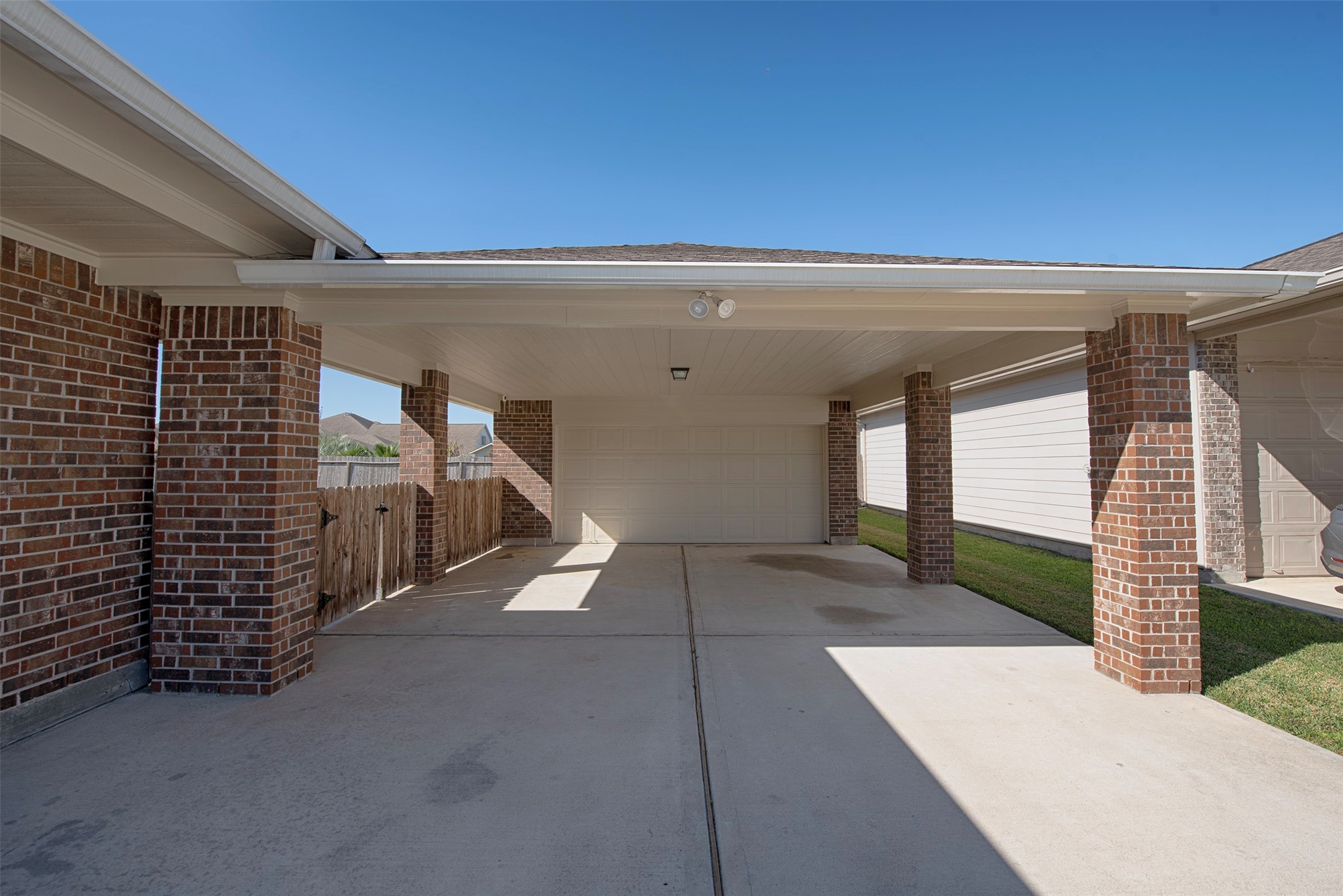 6714 Lone Star Ridge Manvel, TX 77578 - Photo 36 of 37 a view of a car garage door