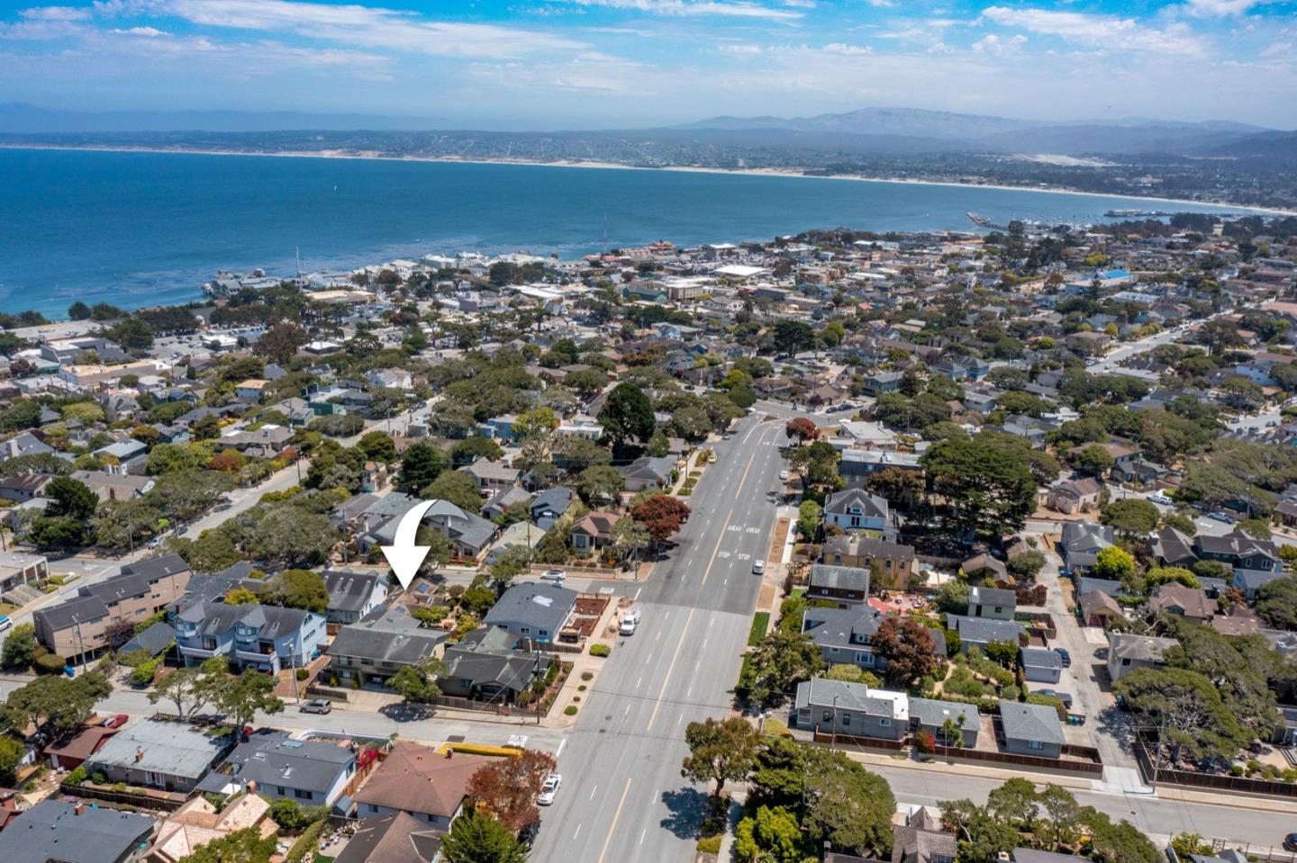 314 3rd Street Pacific Grove, CA 93950 - Photo 33 of 35 an aerial view of a city