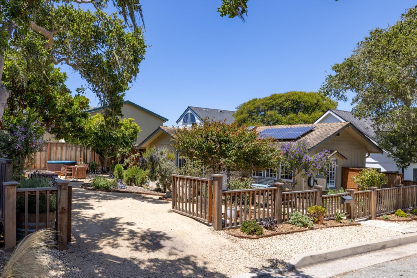 314 3rd Street Pacific Grove, CA 93950 - Photo 6 of 35 a view of a house with wooden fence