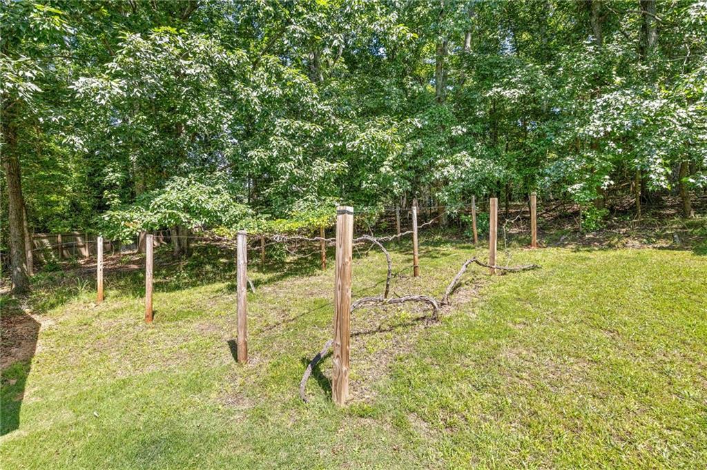 6470 Samoa Way Flowery Branch, GA 30542 - Photo 14 of 61 a view of a yard with a slide