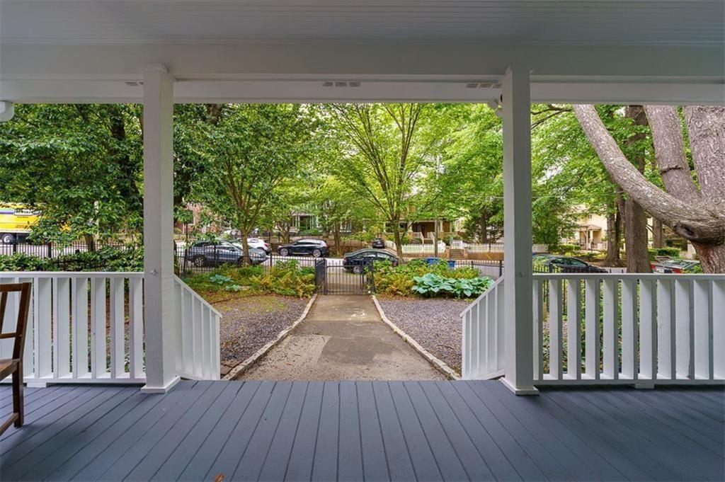 693 Myrtle Street Northeast Atlanta, GA 30308 - Photo 5 of 35 a view of balcony with wooden floor