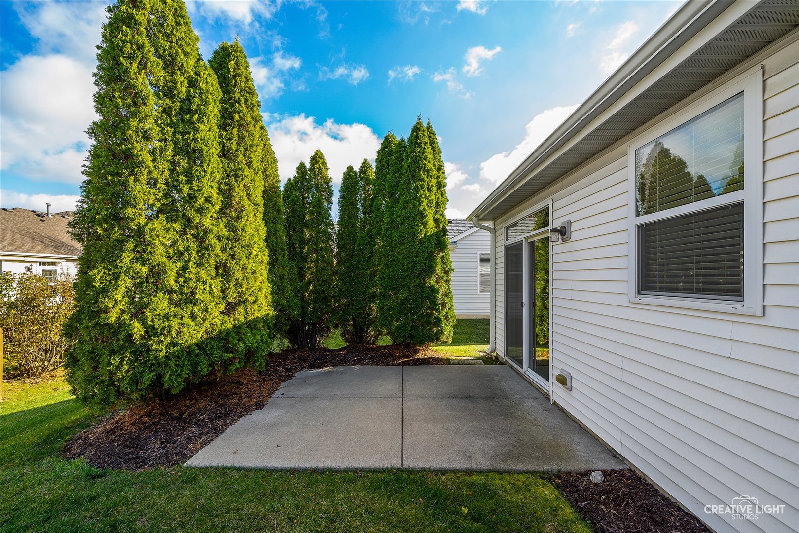 757 Bellevue Circle Oswego, IL 60543 - Photo 18 of 19 a view of a back yard of the house