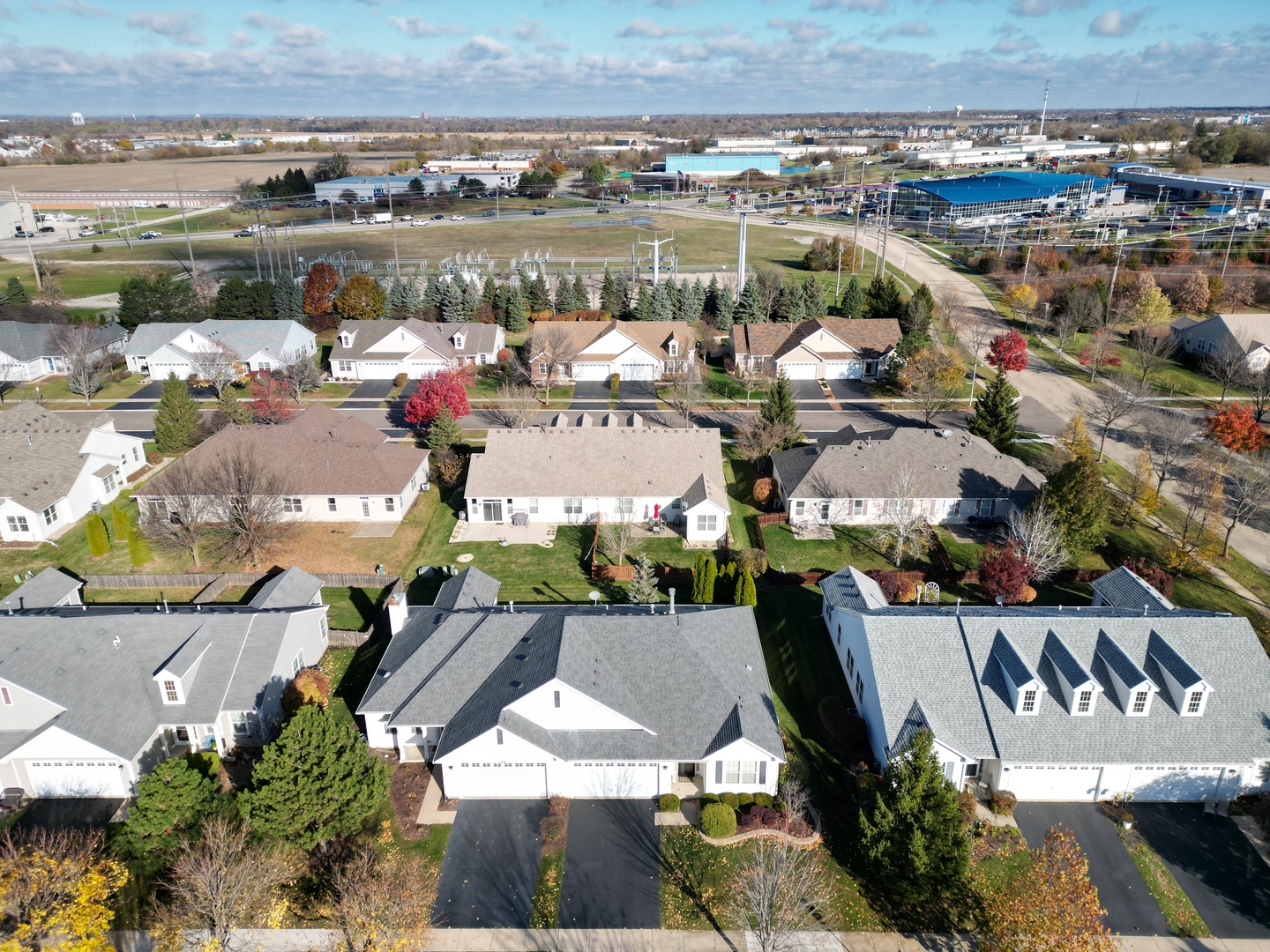 757 Bellevue Circle Oswego, IL 60543 - Photo 19 of 19 a view of a city with lots of residential buildings