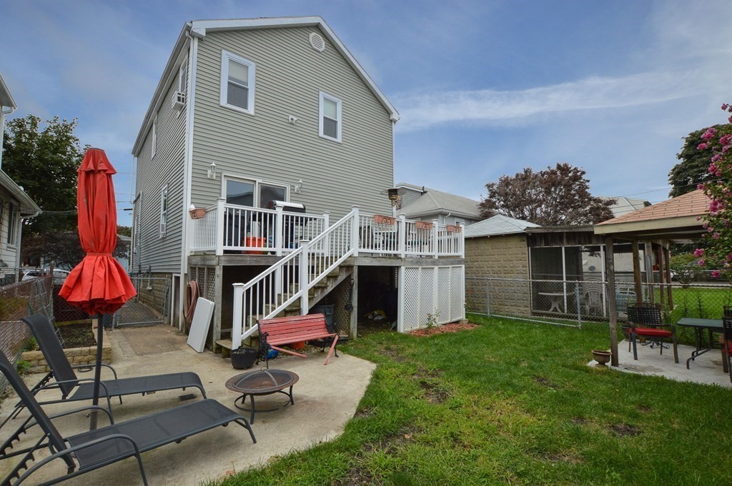 56 Curtis Road Revere, MA 02151 - Photo 9 of 22 a view of house with swimming pool outdoor seating
