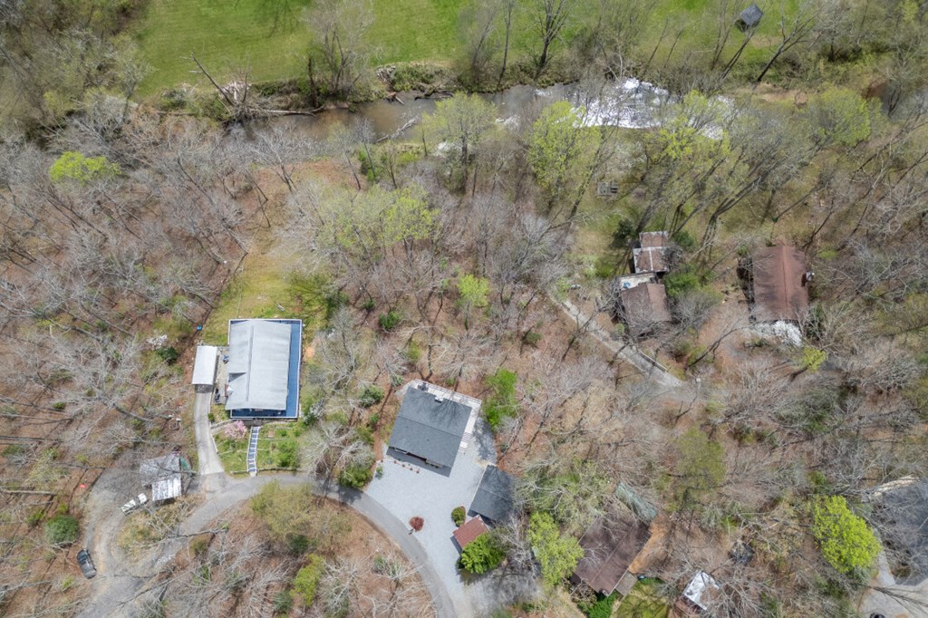 1682 Settlement Road Young Harris, GA 30582 - Photo 72 of 72 a aerial view of a house with a yard