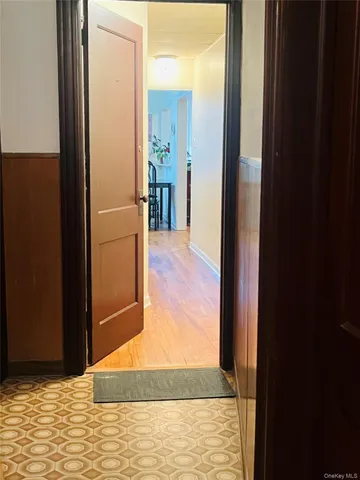 a view of a walk in closet