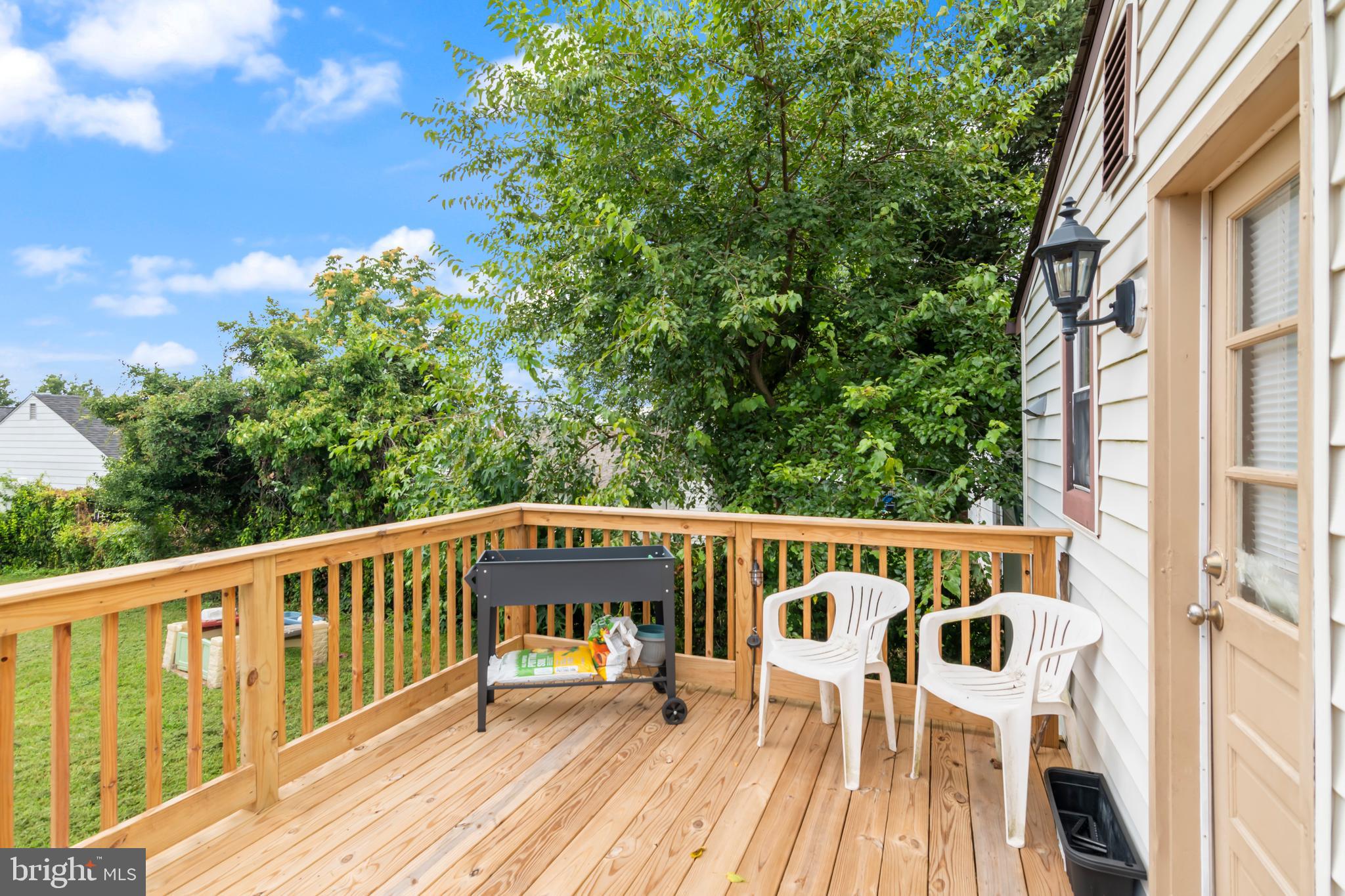 8438 Church Road Pasadena, MD 21122 - Photo 15 of 25 a view of a deck