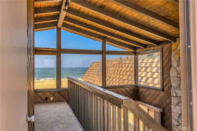 a view of a wooden floor