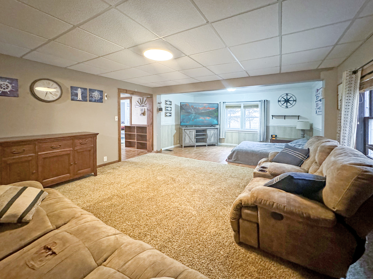 2289 North AYP Road Freeport, IL 61032 - Photo 23 of 52 a bed room with a bed and a couch