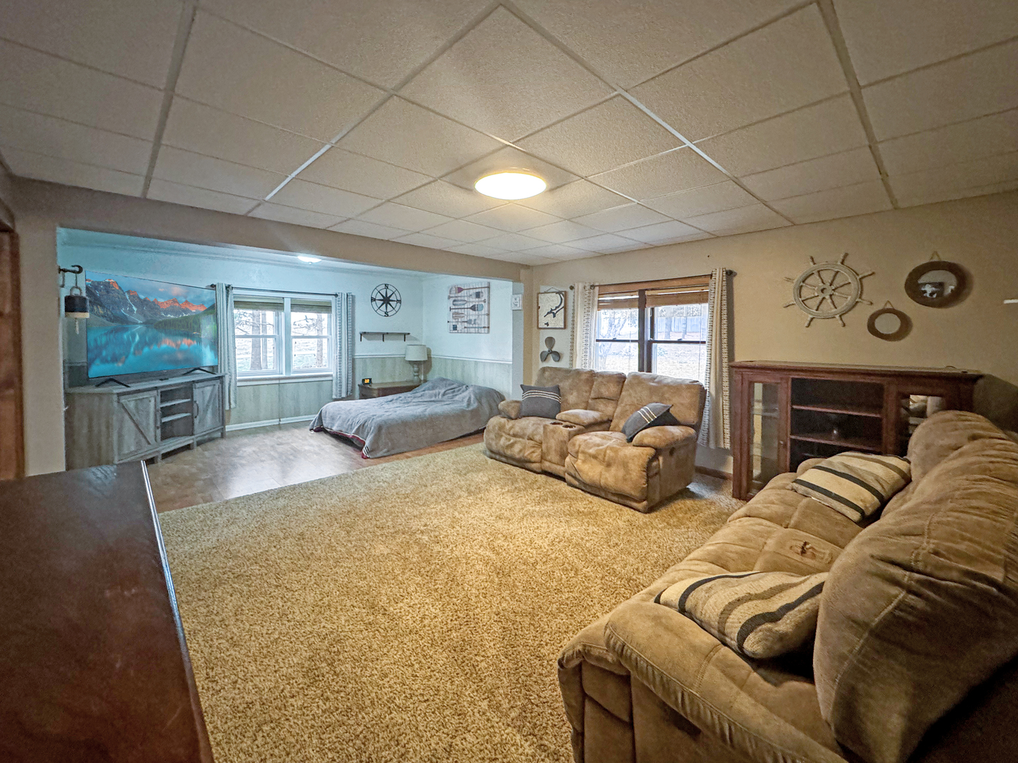2289 North AYP Road Freeport, IL 61032 - Photo 25 of 52 a bedroom with furniture and a large window