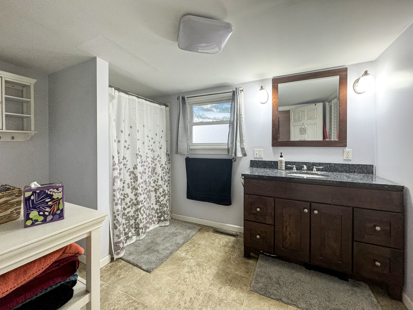 2289 North AYP Road Freeport, IL 61032 - Photo 31 of 52 a bathroom with a sink and a mirror