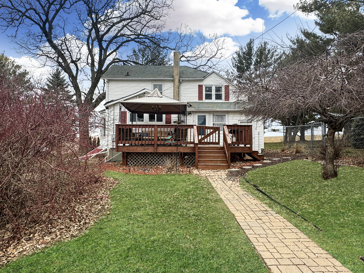 2289 North AYP Road Freeport, IL 61032 - Photo 49 of 52 a view of a house with a yard