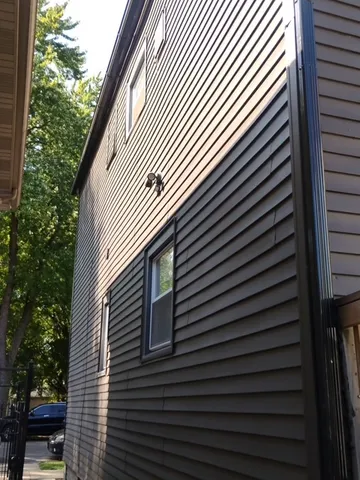 a view of a back side of house