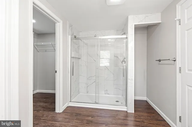 a view of empty room