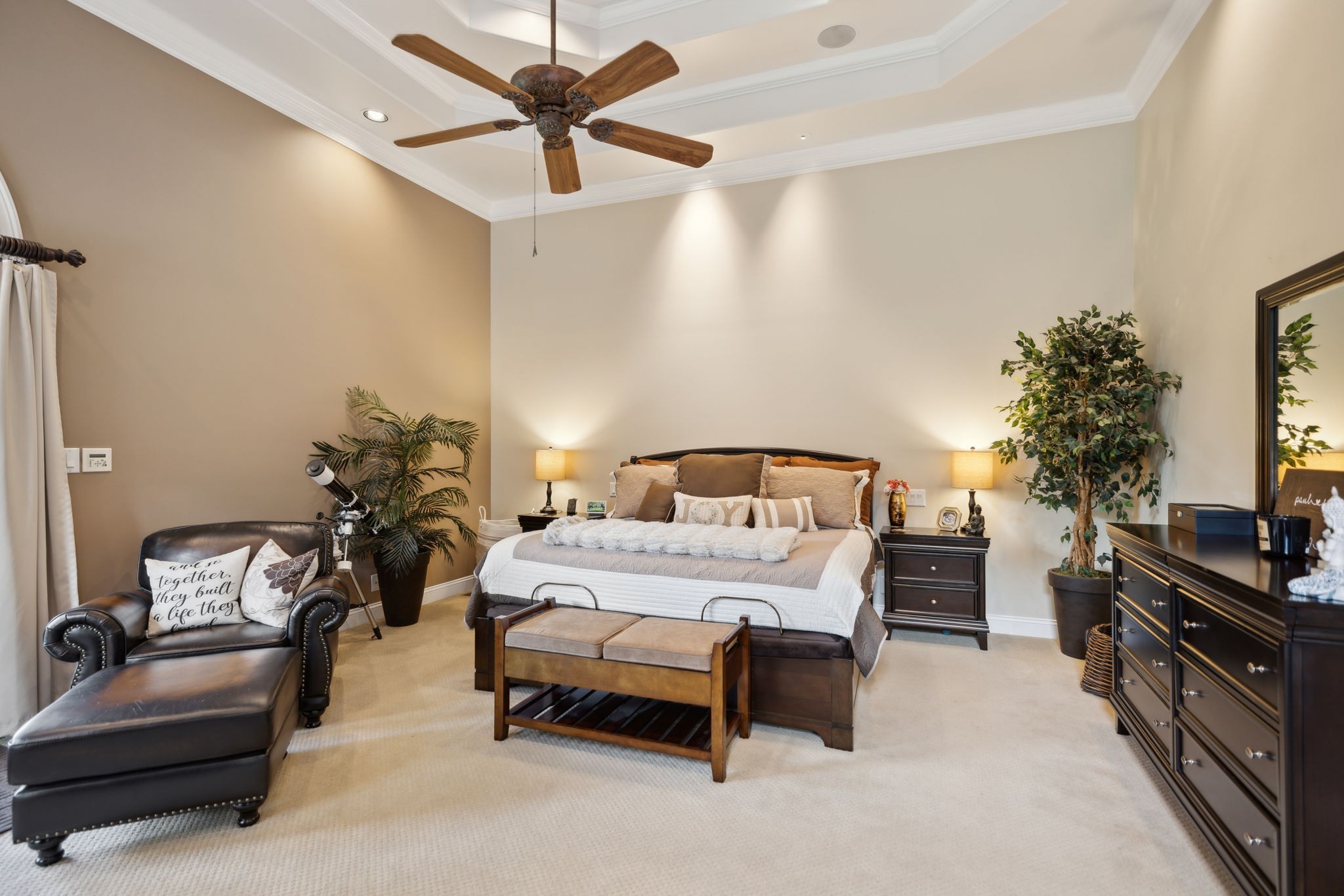 2526 Bearden Road Clarksville, TN 37043 - Photo 18 of 69 a bedroom with a bed and a couch
