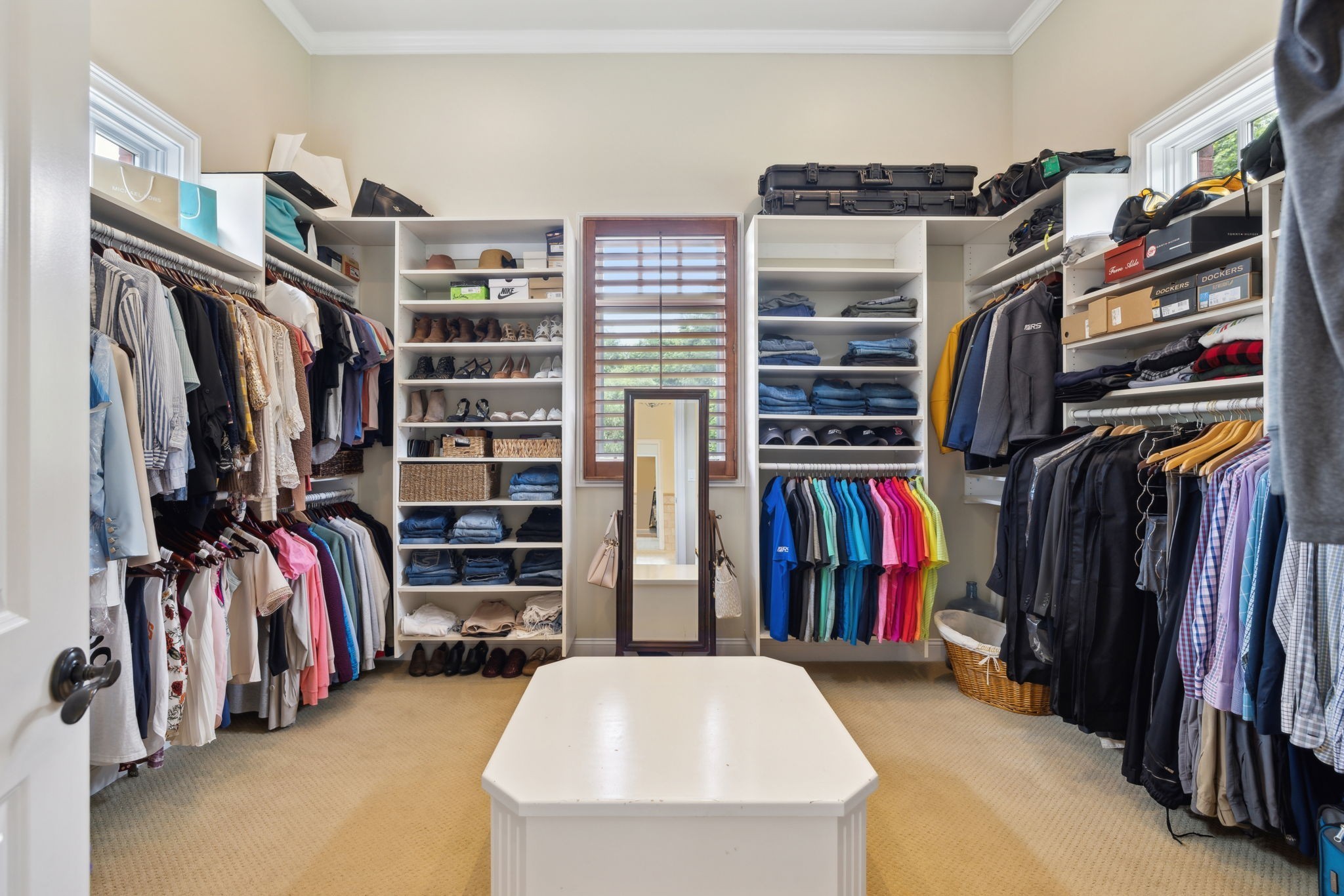2526 Bearden Road Clarksville, TN 37043 - Photo 24 of 69 a view of walk in closet with clothes and shoes