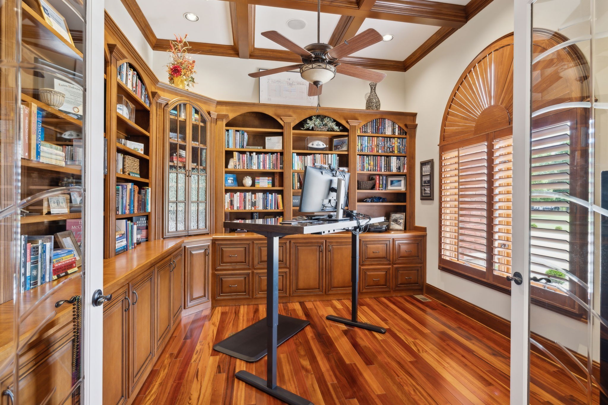 2526 Bearden Road Clarksville, TN 37043 - Photo 10 of 69 a dining room with furniture and a book shelf