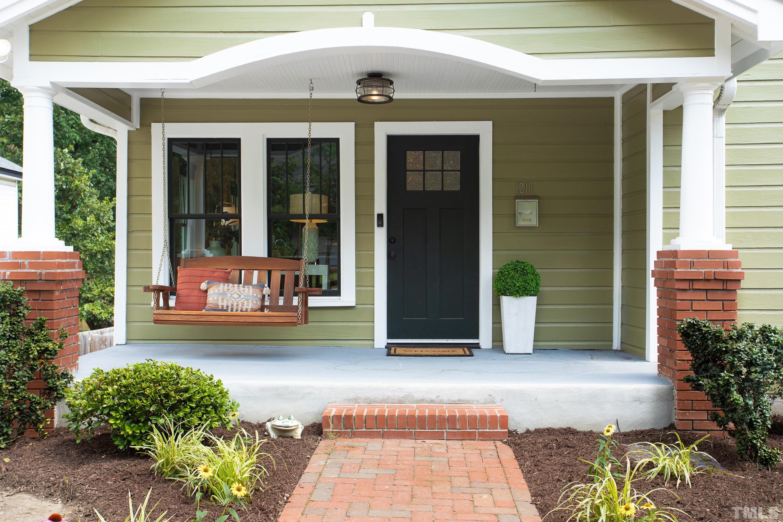 1218 North Roxboro Street Durham, NC 27701 - Photo 2 of 39 a view of a entrance door of the house