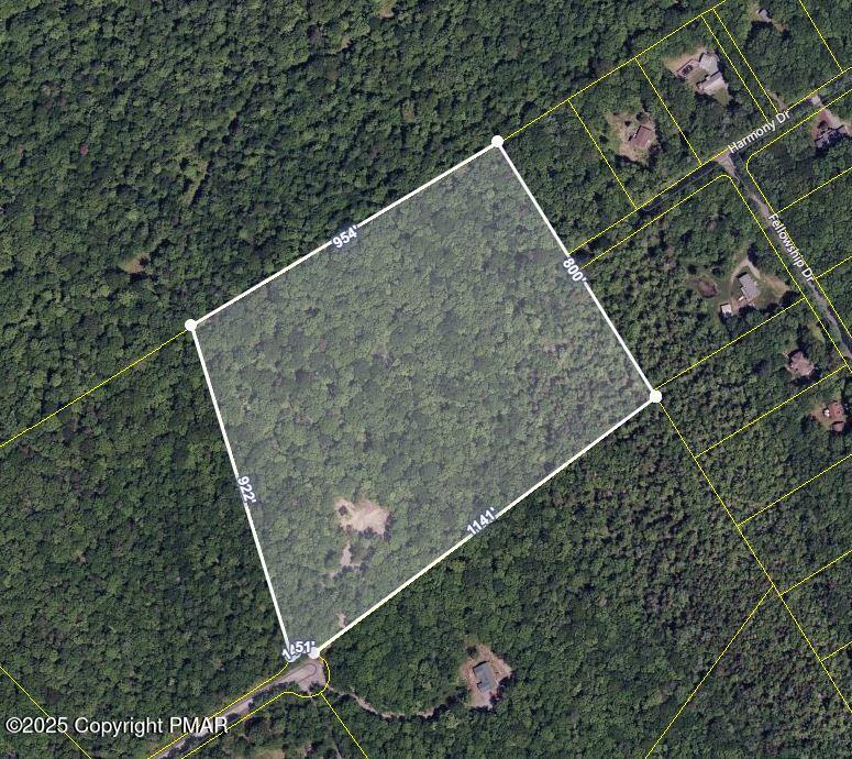 140 Cabin Ridge Road Hawley, PA 18428 - Photo 12 of 14 Aerial 1