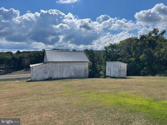 a backyard of a house