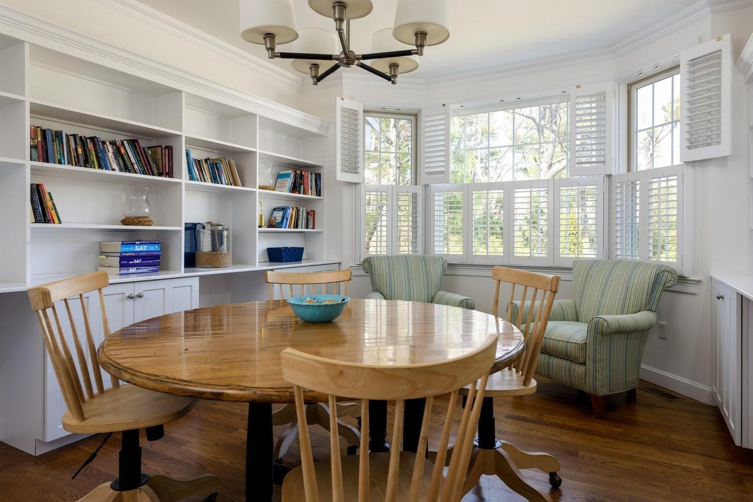 425 Scraggy Neck Road Cataumet, MA 02534 - Photo 13 of 32 a dining room with furniture and window