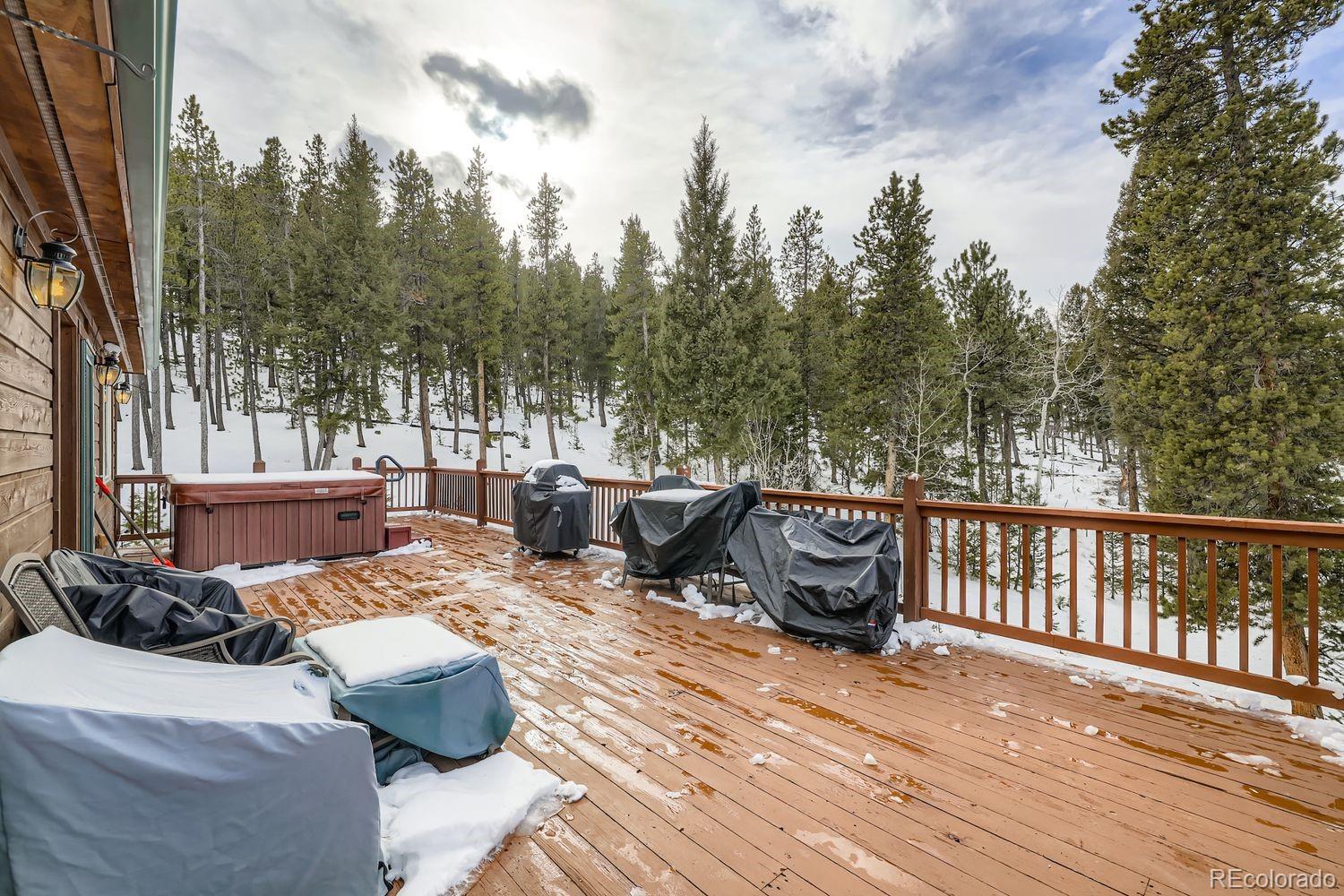 296 Desperado Road Bailey, CO 80421 - Photo 29 of 38 a view of a patio on the roof deck