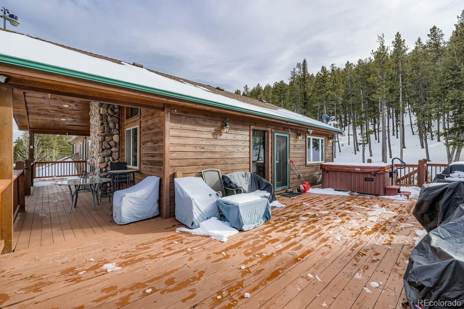 296 Desperado Road Bailey, CO 80421 - Photo 31 of 38 a outdoor space with furniture
