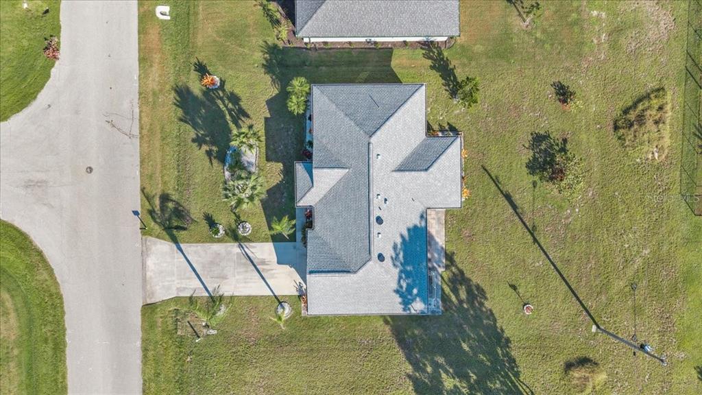 25313 Durango Court Punta Gorda, FL 33955 - Photo 33 of 34 an aerial view of a house with a yard