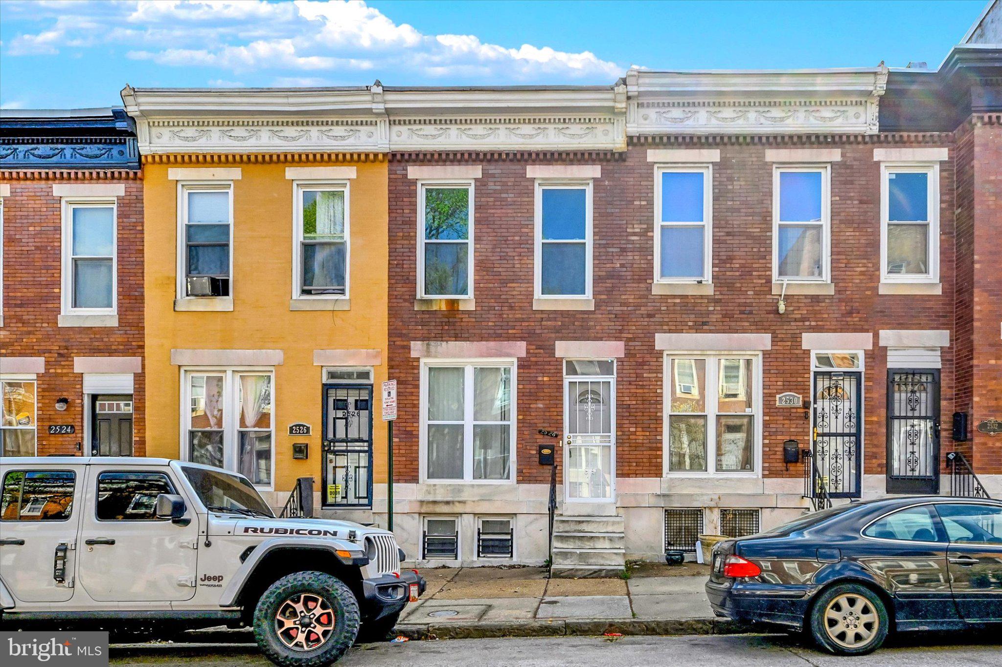 2528 McCulloh Street Baltimore, MD 21217 - Photo 1 of 22 Charming row homes in vibrant colors.