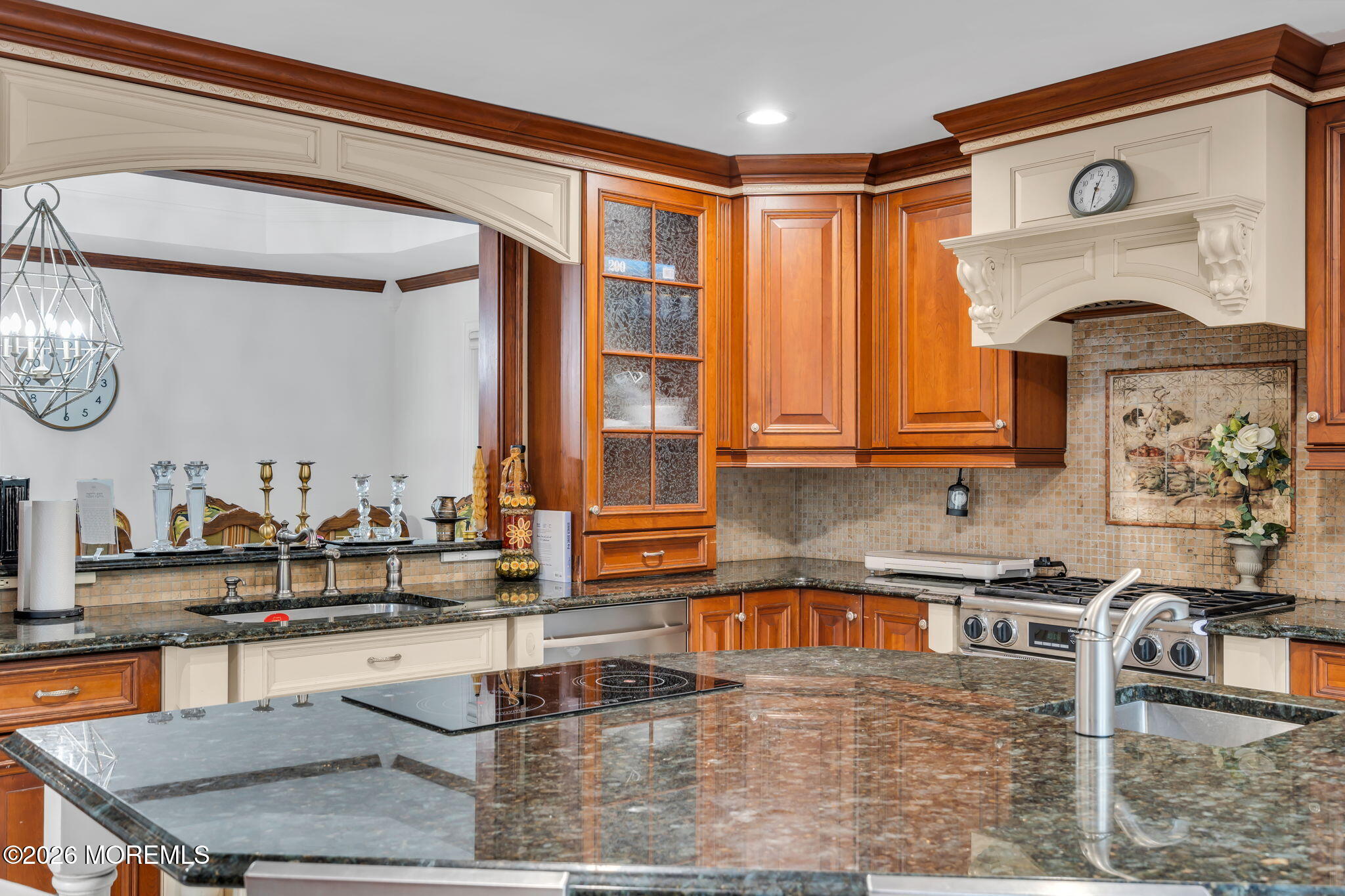 1731 Silverton Road Toms River, NJ 08753 - Photo 17 of 46 a kitchen with stainless steel appliances granite countertop a sink and a cabinets