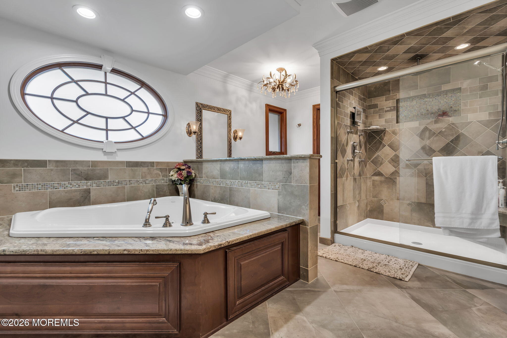 1731 Silverton Road Toms River, NJ 08753 - Photo 25 of 46 a bathroom with a sink and a mirror