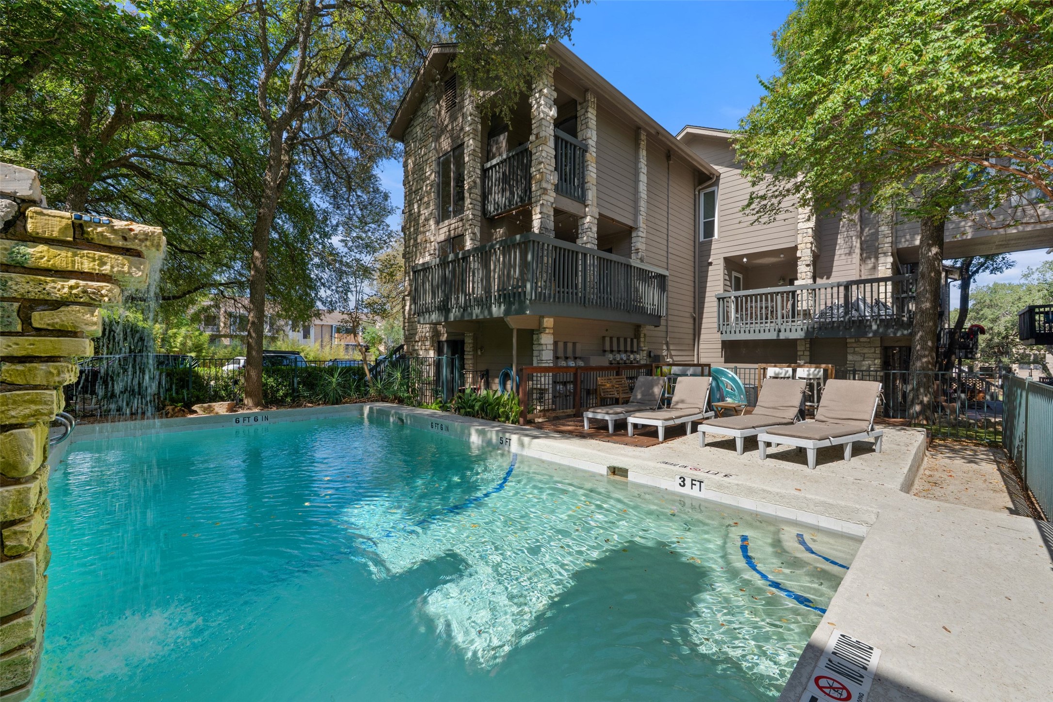 3627 Menchaca Road, Unit 105 Austin, TX 78704 - Photo 5 of 26 Take a dip and stay cool with the community pool just a few steps from your front door!