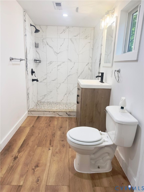 3829 Five Forks Road Pamplin, VA 23958 - Photo 56 of 65 a bathroom with a toilet and a shower