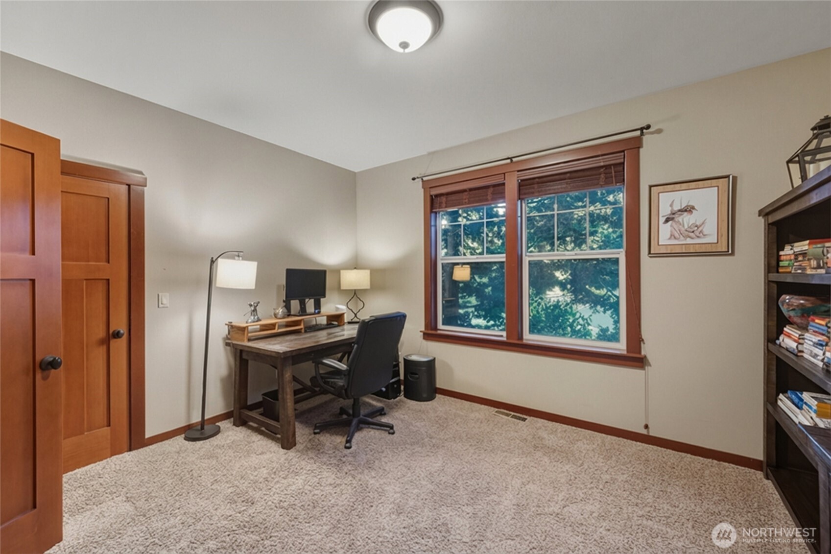 8424 Double Ditch Road Lynden, WA 98264 - Photo 28 of 39 a view of a workspace with furniture and a window