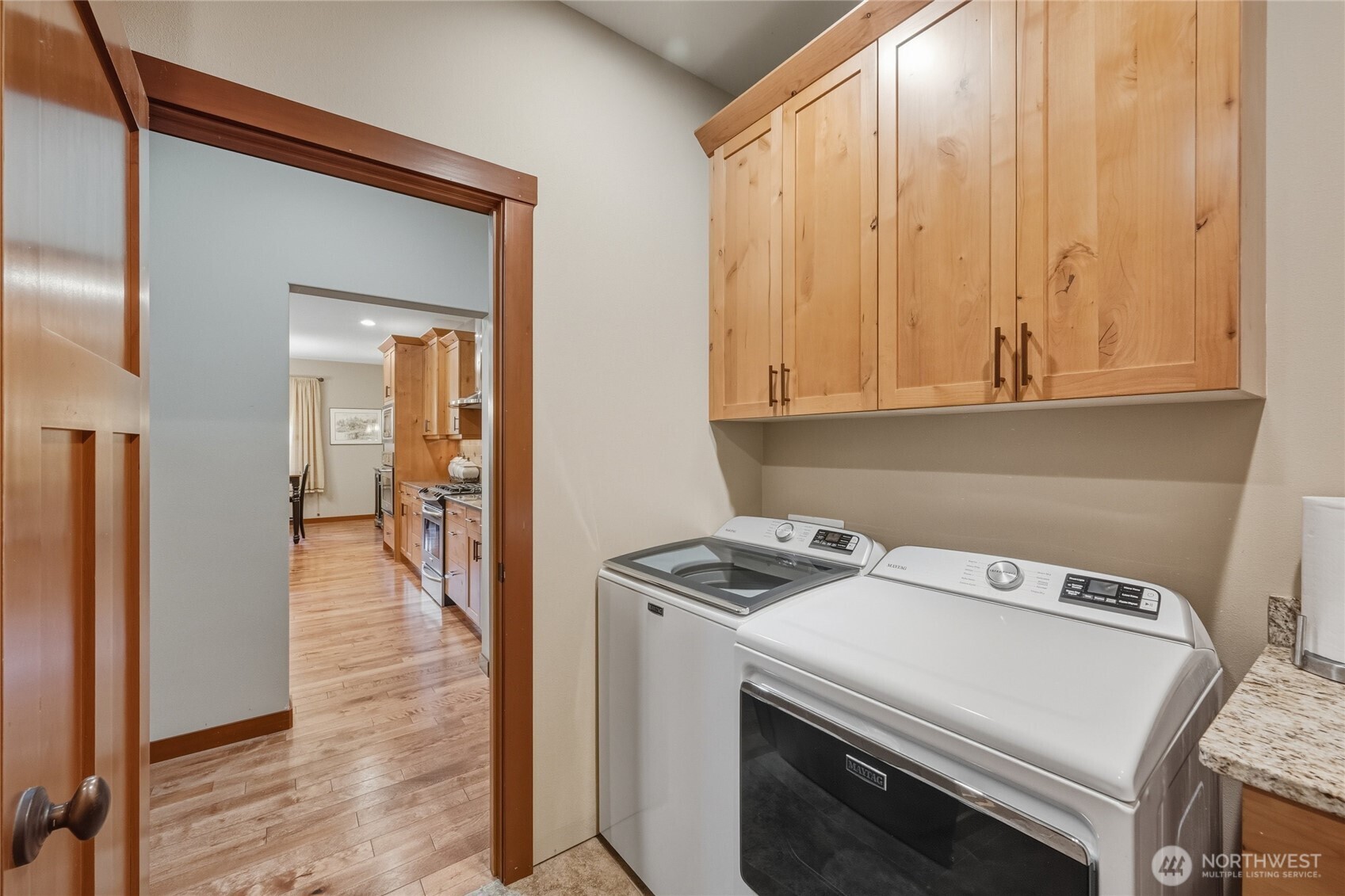 8424 Double Ditch Road Lynden, WA 98264 - Photo 29 of 39 a view of a storage and utility room with washer and dryer