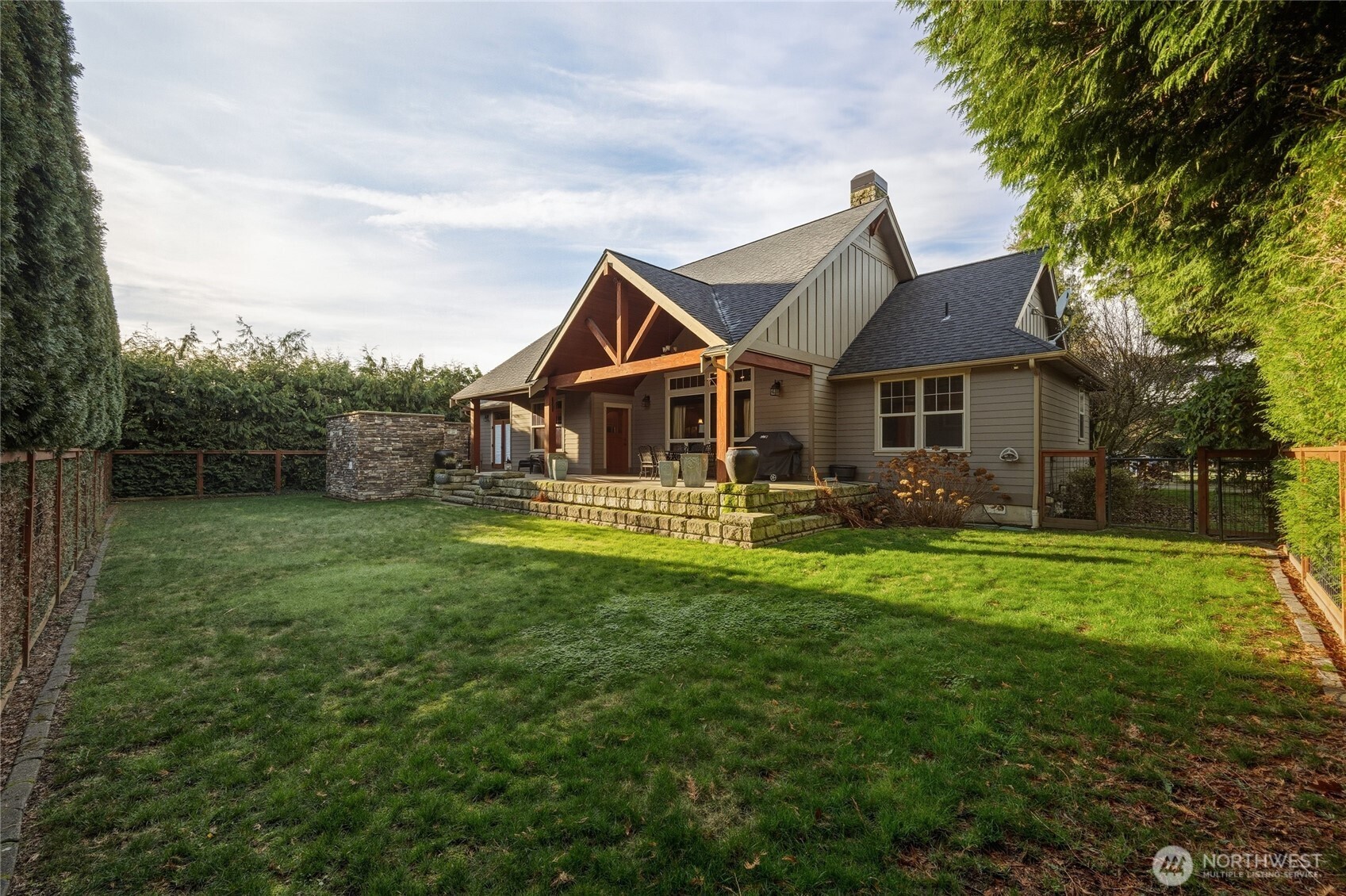 8424 Double Ditch Road Lynden, WA 98264 - Photo 35 of 39 a front view of house with yard and green space