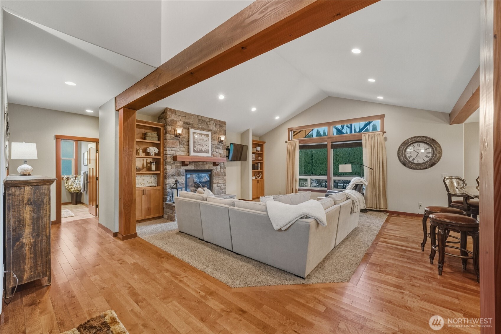 8424 Double Ditch Road Lynden, WA 98264 - Photo 6 of 39 a living room with furniture and a large window