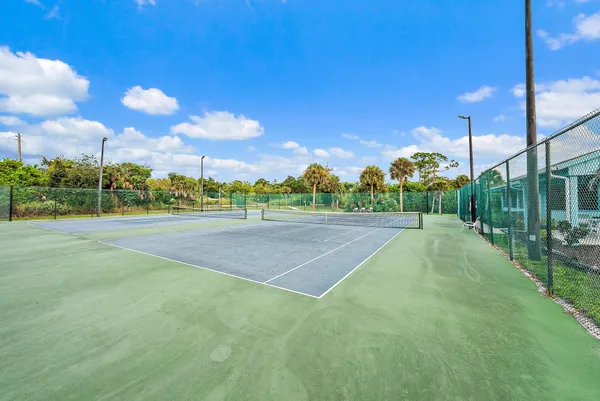 a view of a basketball court