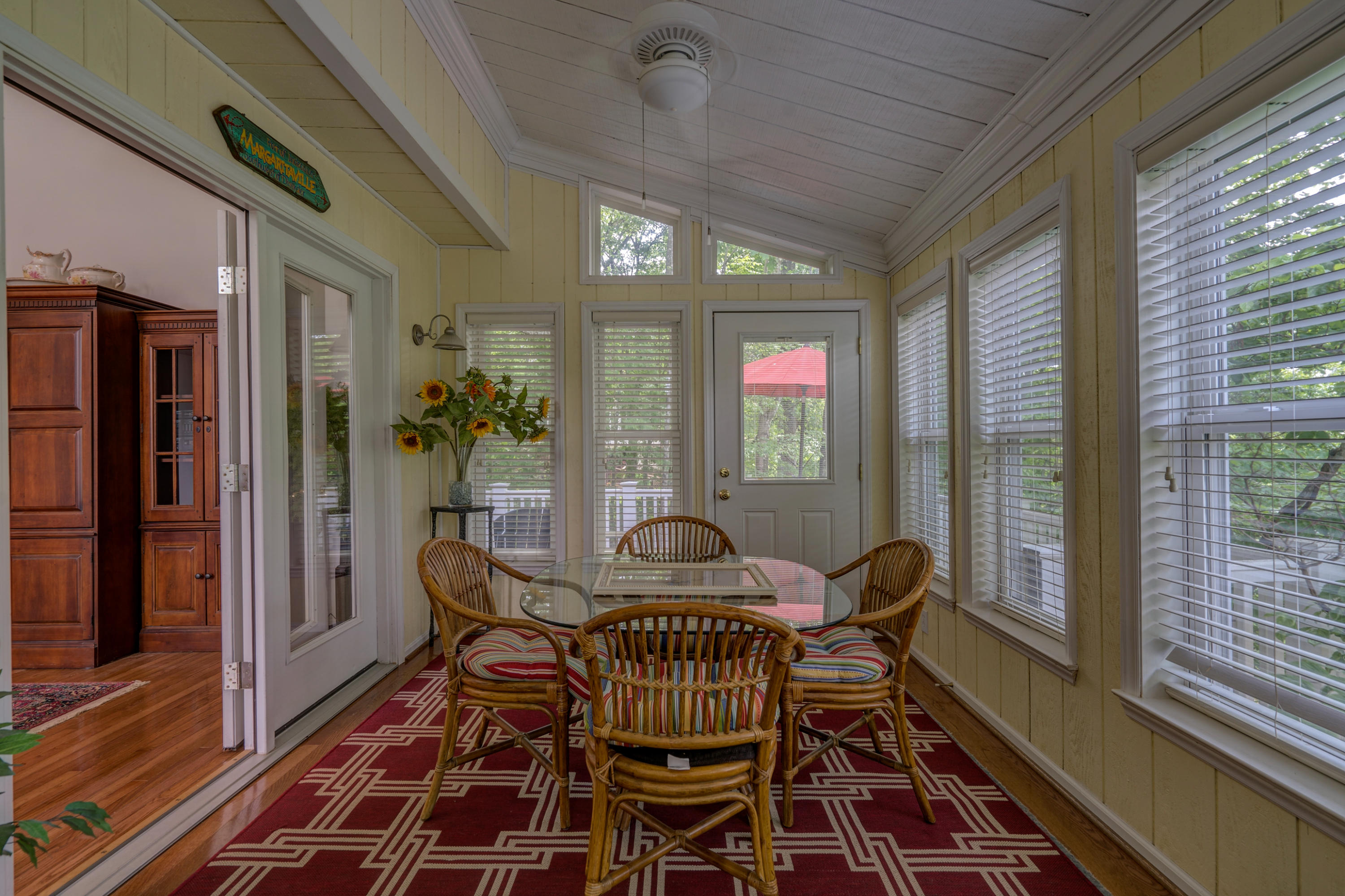 161 Highland Lake Road Union Hall, VA 24176 - Photo 17 of 45 a dining room with furniture and window