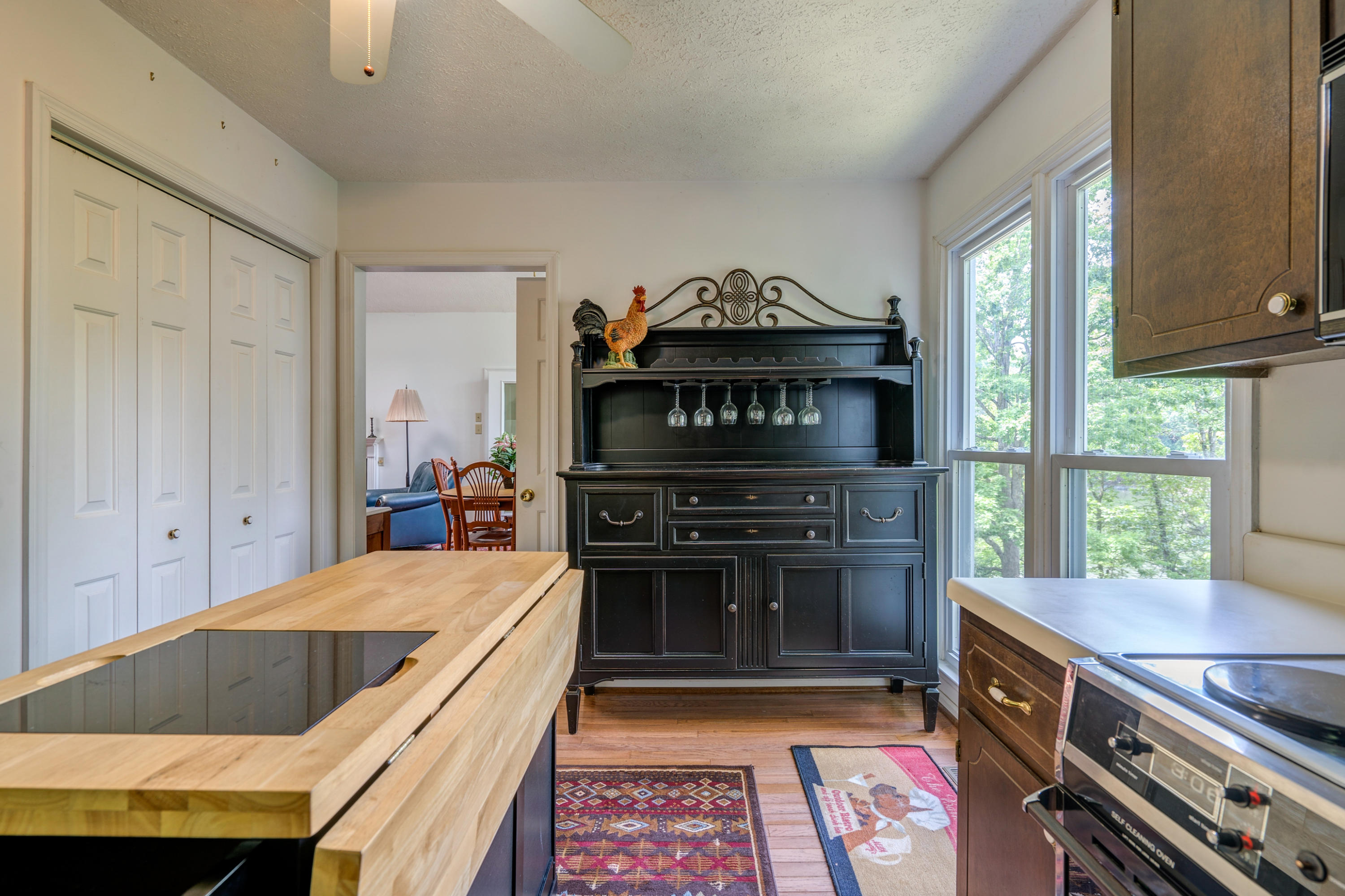 161 Highland Lake Road Union Hall, VA 24176 - Photo 21 of 45 a kitchen with stainless steel appliances granite countertop a stove and a sink