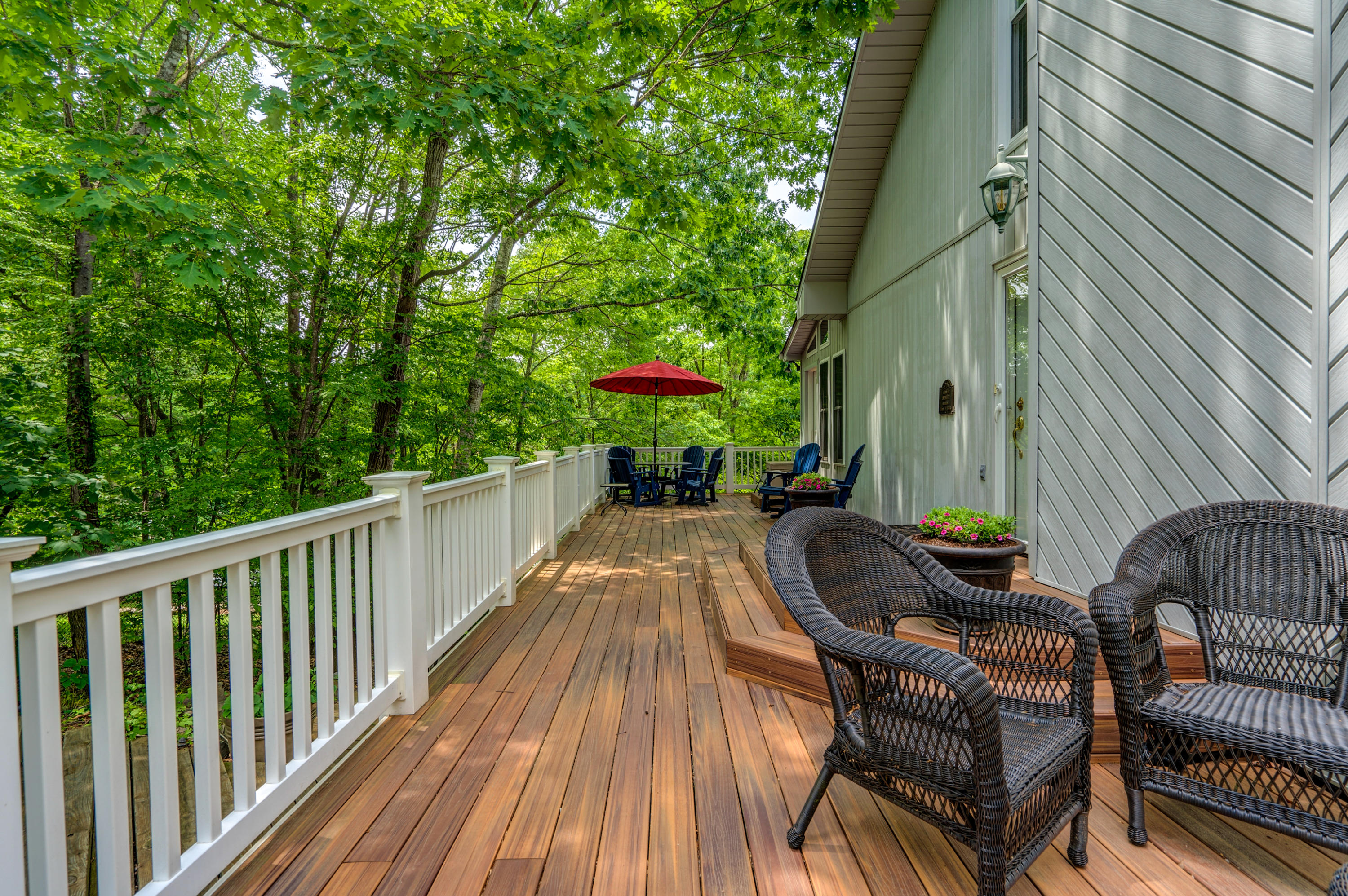 161 Highland Lake Road Union Hall, VA 24176 - Photo 5 of 45 a view of balcony with furniture