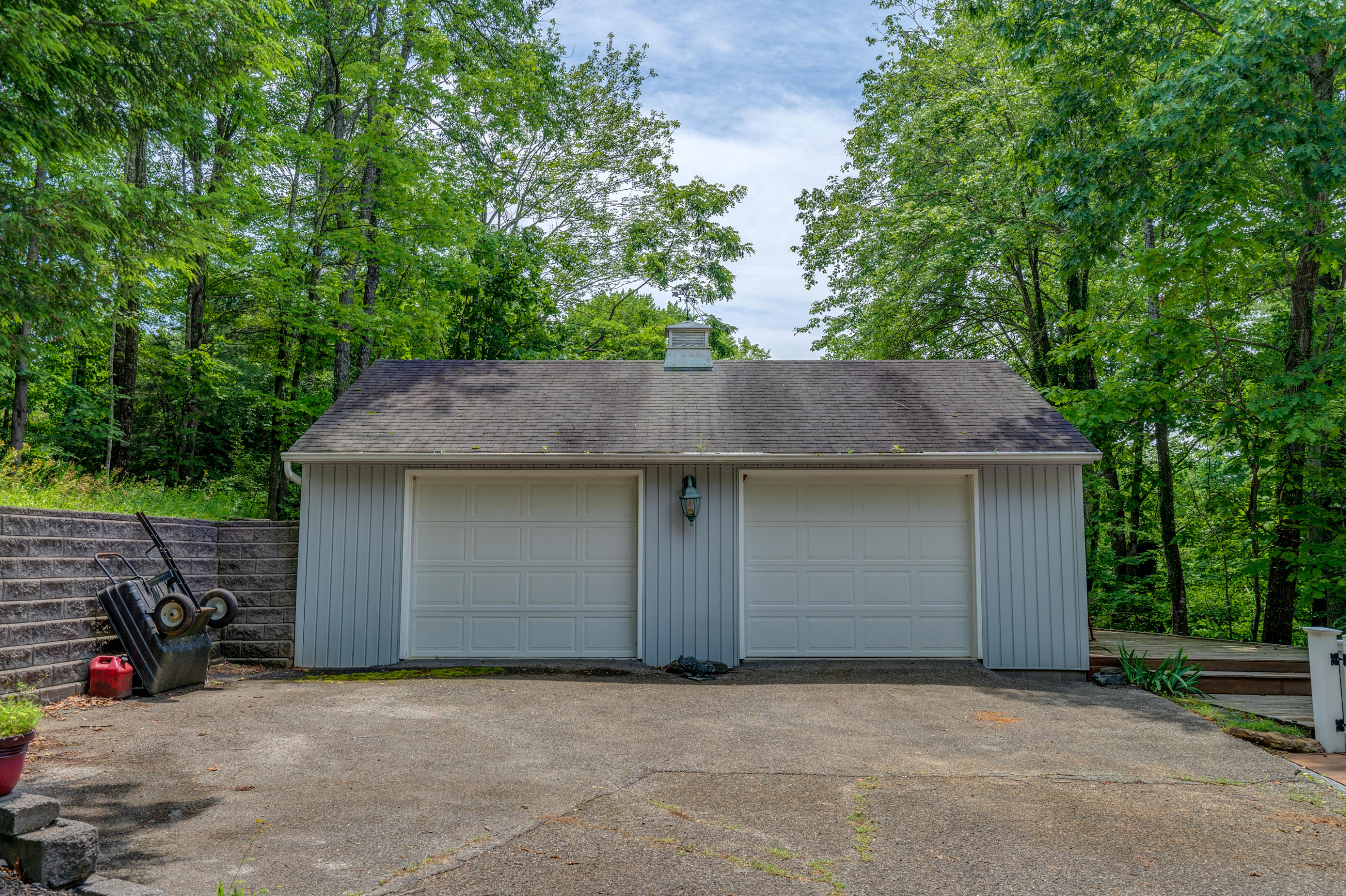 161 Highland Lake Road Union Hall, VA 24176 - Photo 42 of 45 a backyard of a house with lots of green space