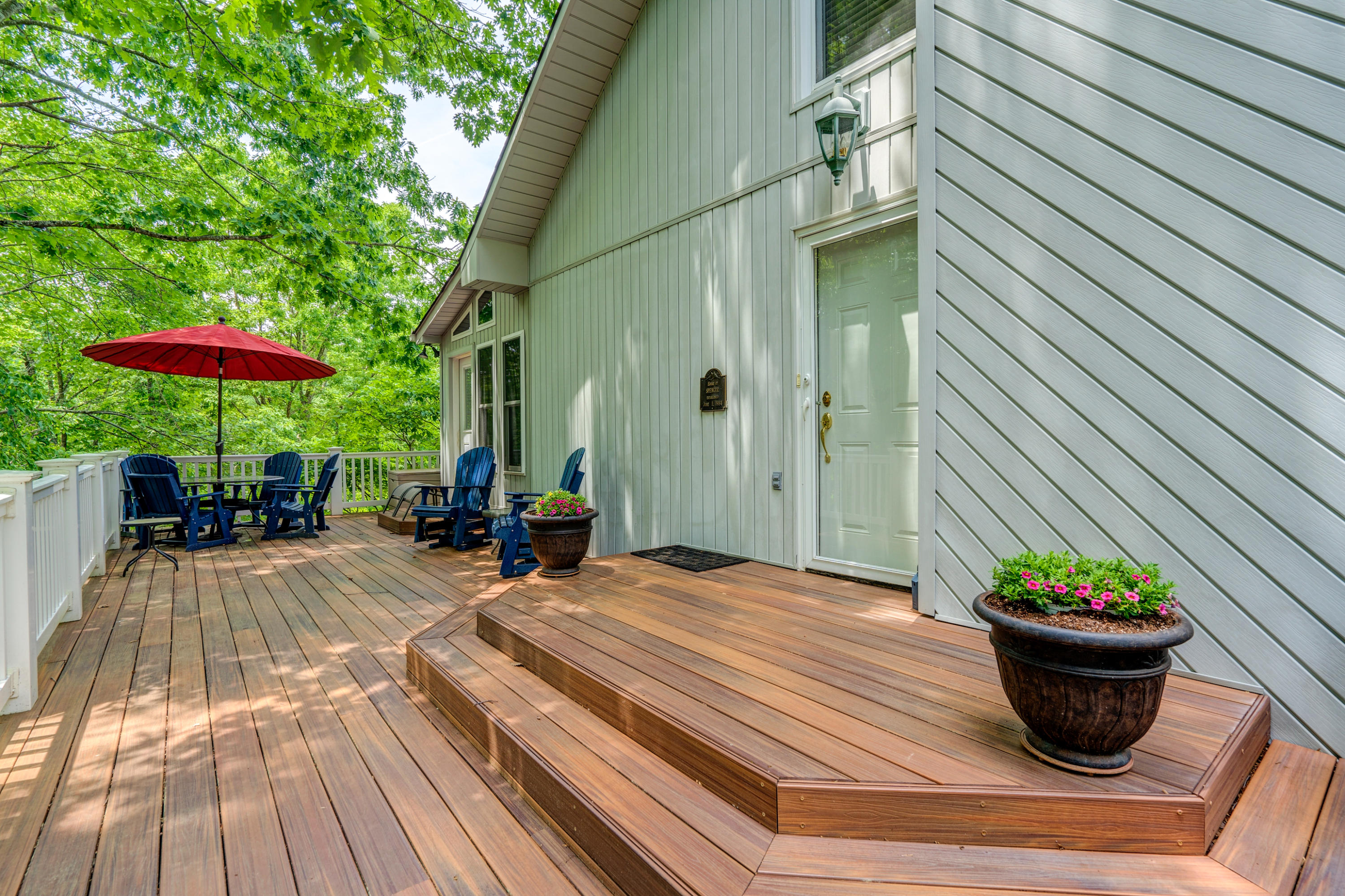 161 Highland Lake Road Union Hall, VA 24176 - Photo 6 of 45 a view of a backyard with sitting area