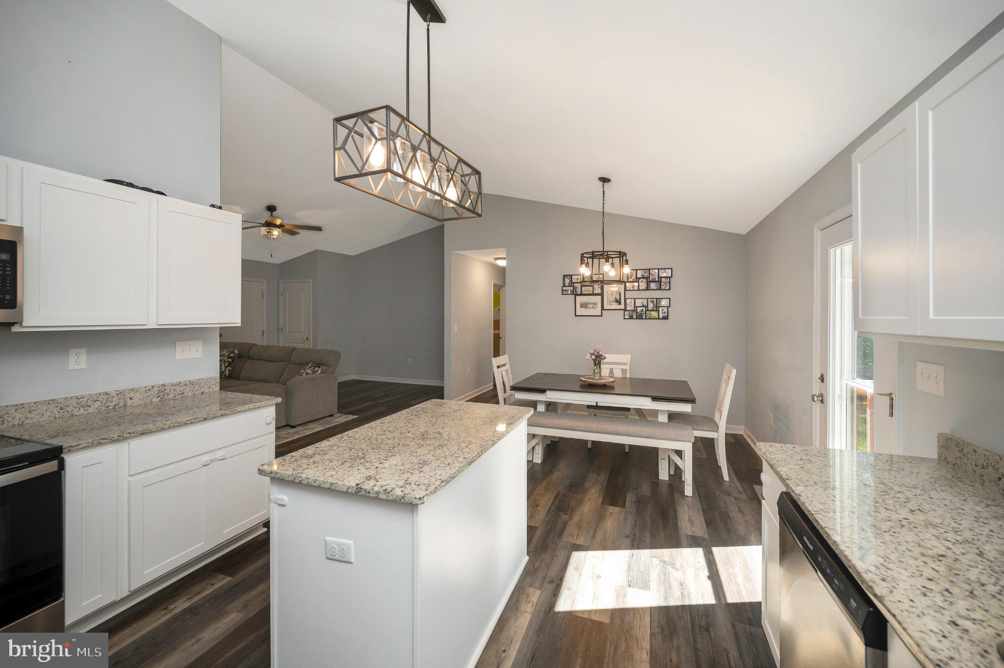 28282 Tatum Road Unionville, VA 22567 - Photo 22 of 52 Modern kitchen with elegant lighting.