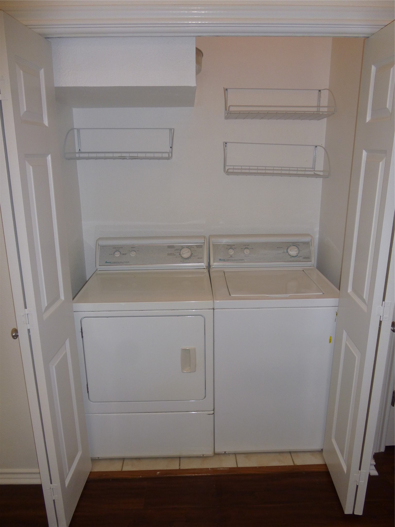 2918 Ranch Road 620 North, Unit Y194 Austin, TX 78734 - Photo 24 of 35 a view of storage and utility room with racks on the wall