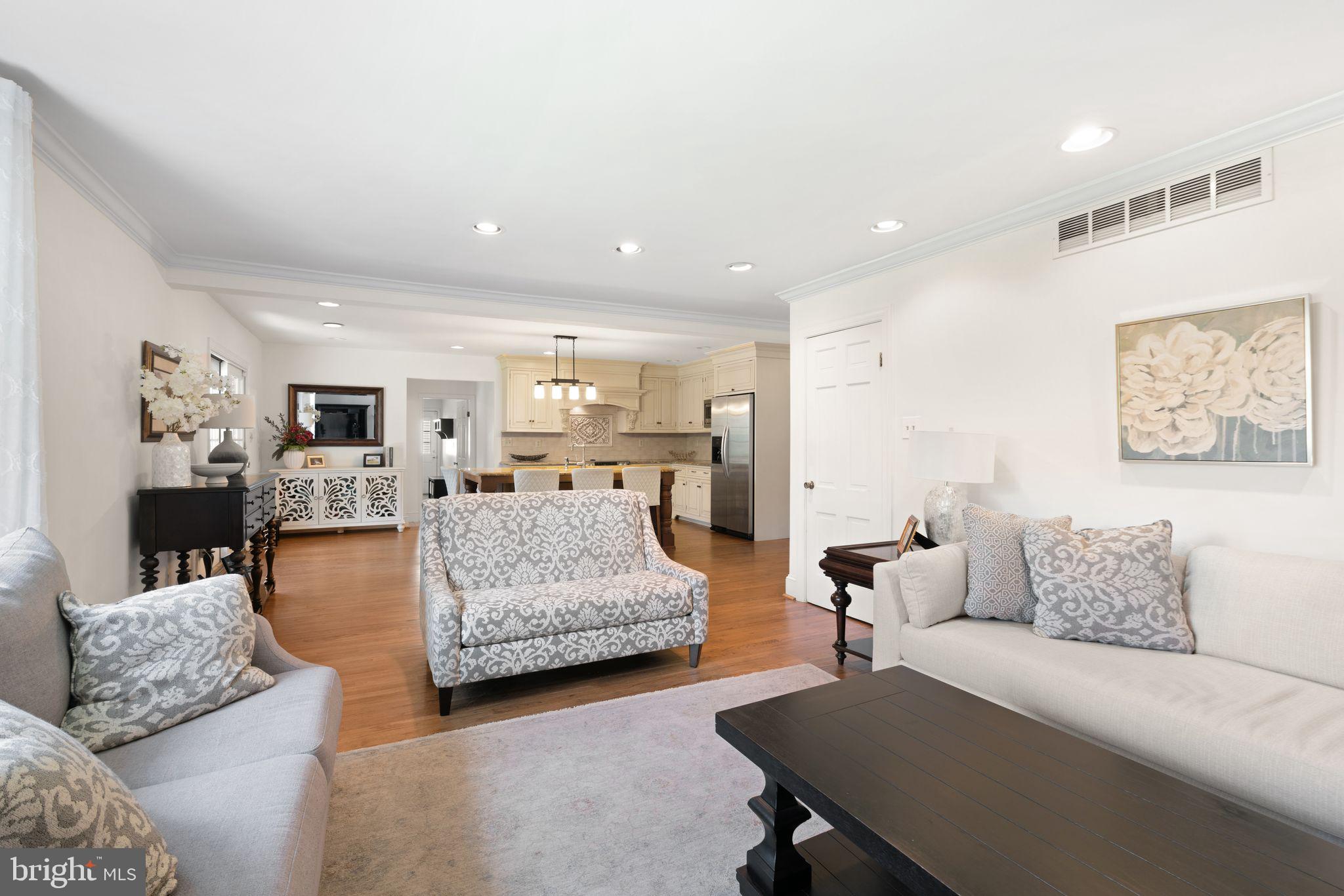 320 Warwick Road Haddonfield, NJ 08033 - Photo 15 of 41 a living room with furniture and a couch